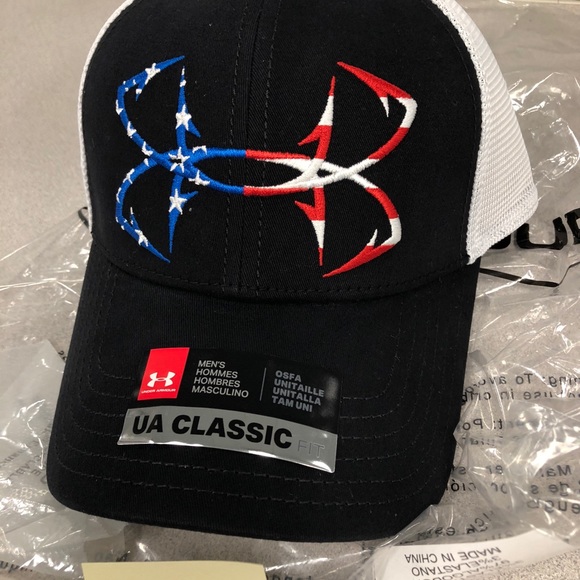 Under Armour Accessories Under Armour Fish Hook Big Logo Mesh Hat For Men Poshmark
